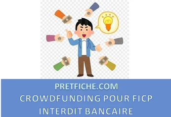 CROWDFUNDING FINANCEMENT PARTICIPATIF POUR FICHÉ FICP INTERDIT BANCAIRE